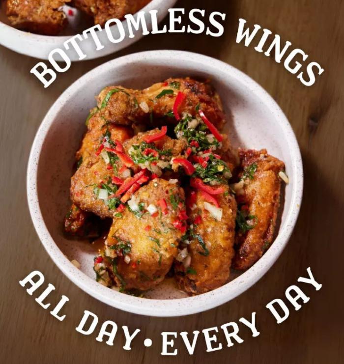 Bottomless Wing's @ Brunswicks BIRD