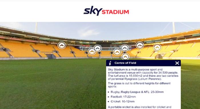 Sky Stadium 3D Tour