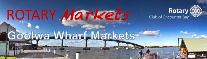 Goolwa Wharf Rotary Market  | 1st Sunday