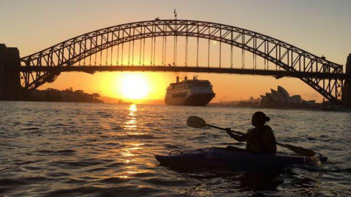 Kayaking On Sydney Harbour