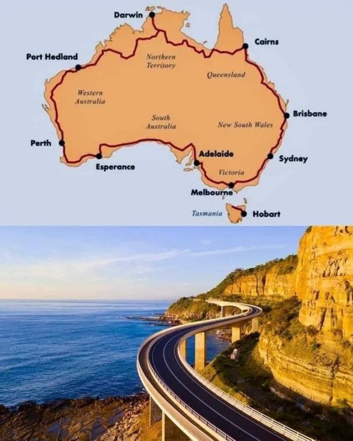 Australia's Highway 1 - Longest National Highway in the world