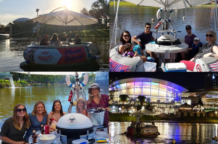 BBQ Bouys: 2-Hour BBQ Boat Hire for 3-6 People