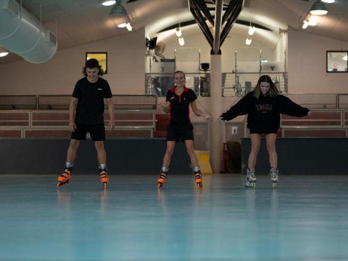 Saturday Skating At The Y