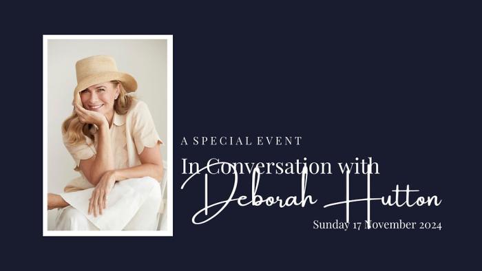 In Conversation with Deborah Hutton