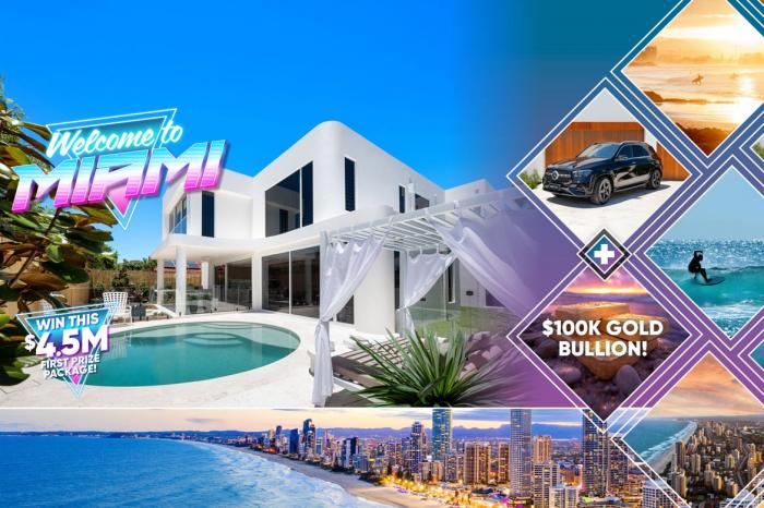 Mater Lotteries: WIN $4.5 MILLION Gold Coast Prize Package