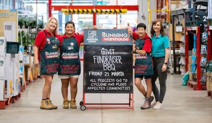 Bunnings x GIVIT Fundraising Sausage Sizzle: NSW and QLD Disaster Relief