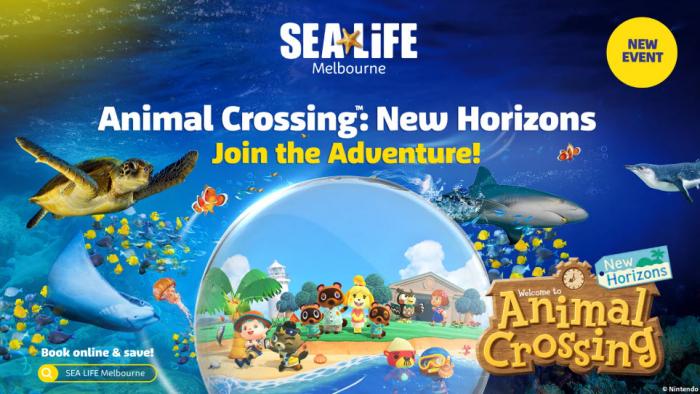 Animal Crossing: New Horizons at SEA LIFE Sunshine Coast Aquarium