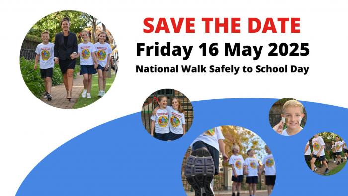 National Walk Safely to School Day 2025