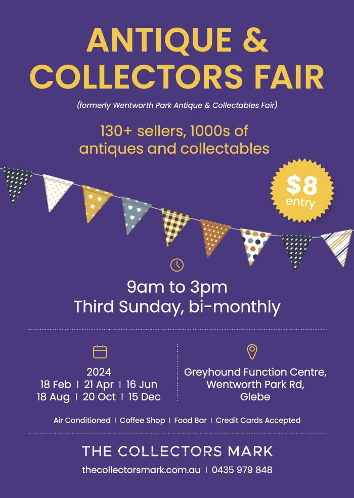 Wentworth Park Antiques And Collectables Fair