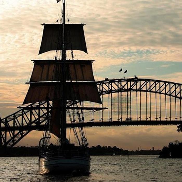 Sydney Harbour Tall Ship Twilight Dinner Cruise