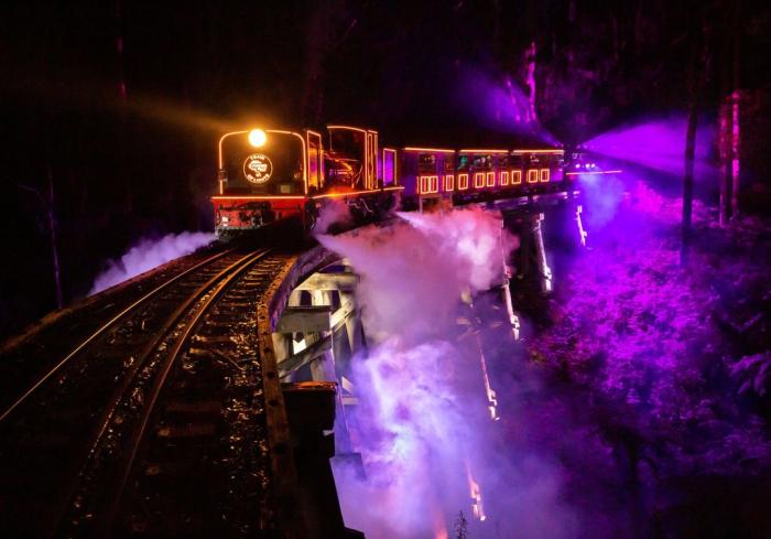 Puffing Billy's Train of Lights