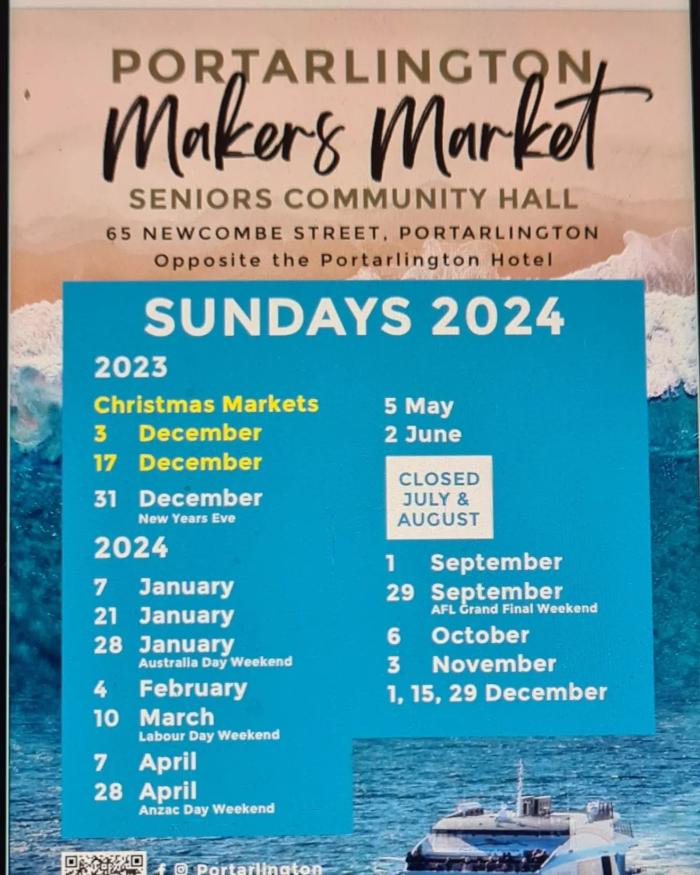 Portarlington Parks Hall Market