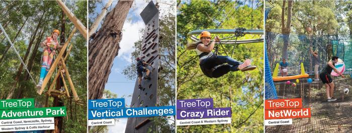 TreeTops Adventure: Western Sydney