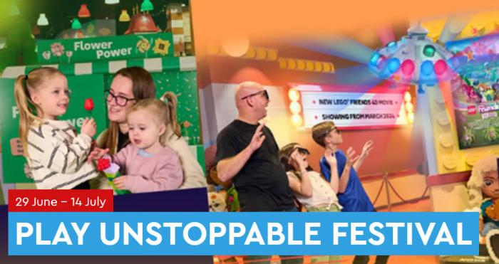 Play Unstoppable | School Holidays @ LEGOLAND Discovery Centre