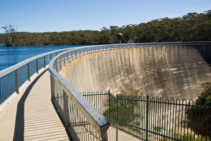 Whispering Wall @ Barossa Reservoir Reserve 