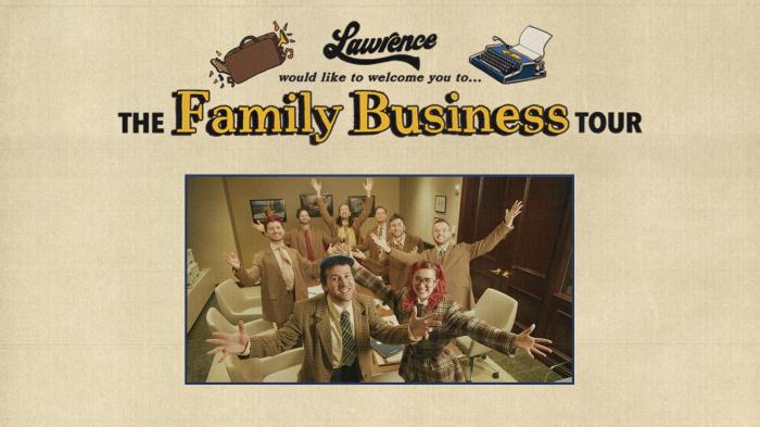 Lawrence - The Family Business Tour | Australia 2025