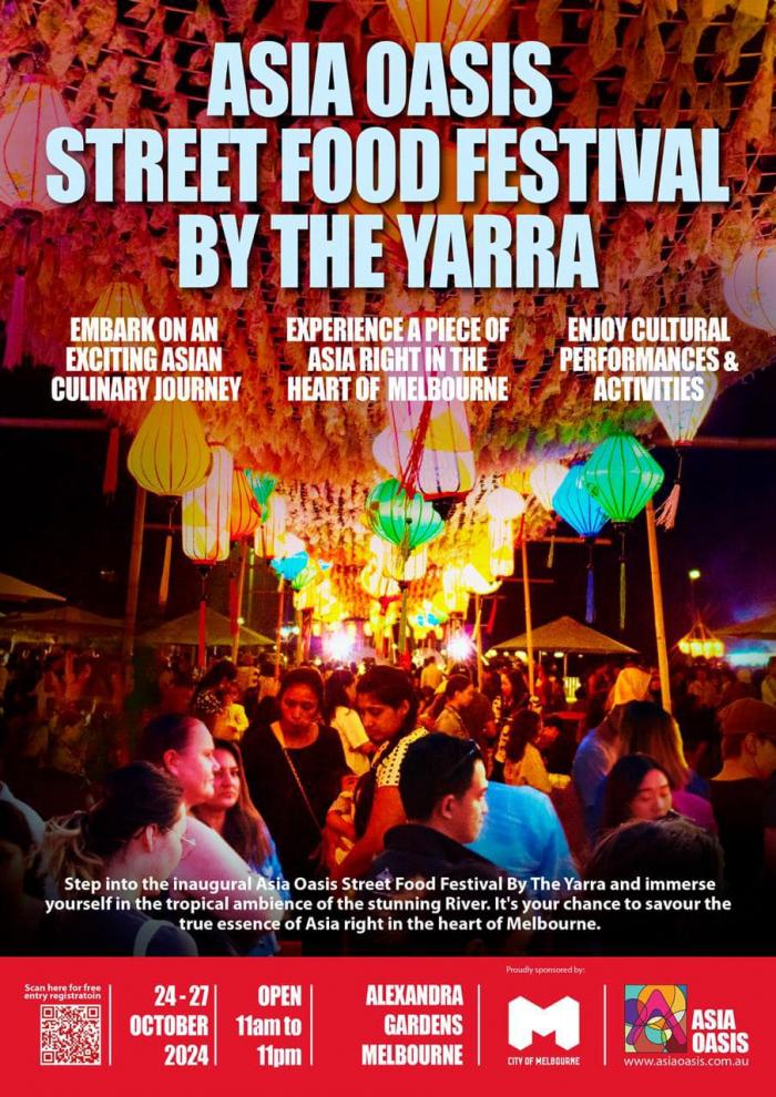 Asia Oasis Street Food Festival by the Yarra