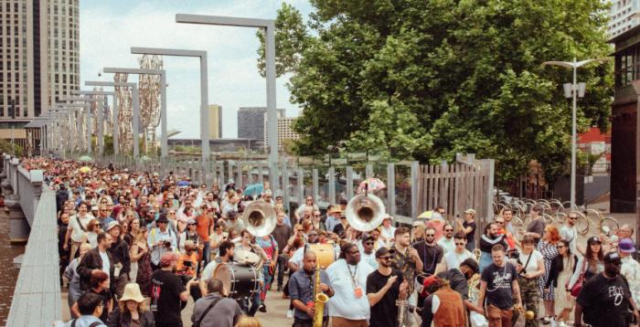 Second Line Street Party: TBC Brass Band