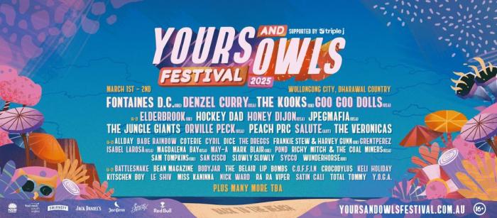 Yours & Owls Festival 2025 @ Wollongong