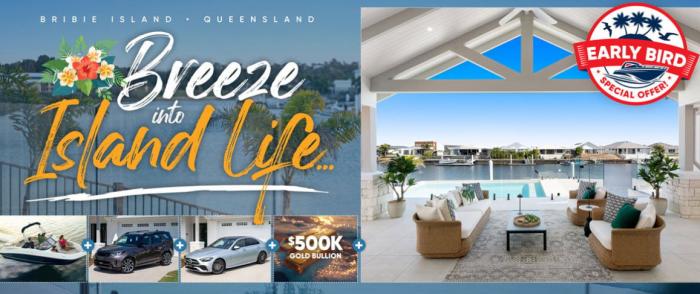 Mater Lotteries: WIN this $3.6 MILLION Bribie Island Prize Package