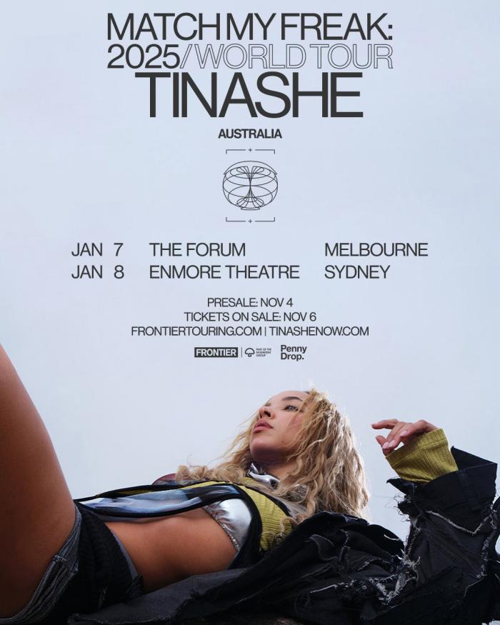 Tinashe - Match My Freak World Tour | Australia 2025