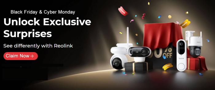 Reolink: Black Friday & Cyber Monday Deals