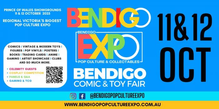 Bendigo Pop Culture & Collectables Expo 2025