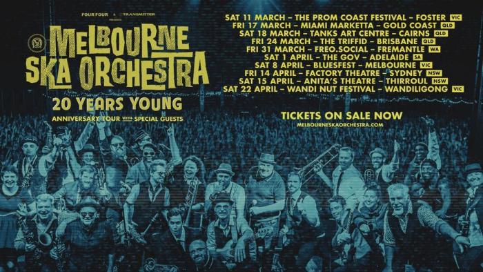 Melbourne Ska Orchestra - 20 Years Young Tour