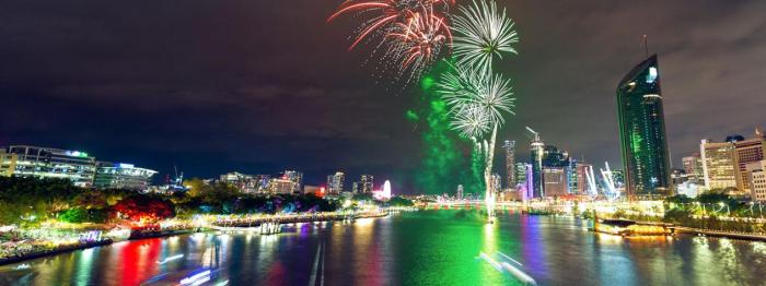 New Year's Eve Fireworks - Brisbane