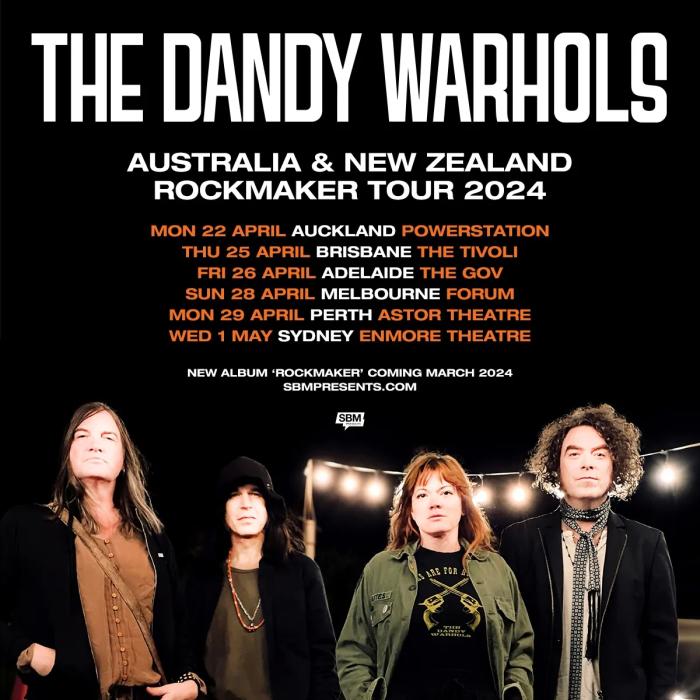 The Dandy Warhols Australia & New Zealand Tour 2024