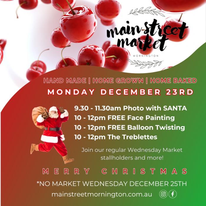 Main Street Mornington Christmas Market