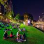 View South Bank Open Air Christmas Cinema