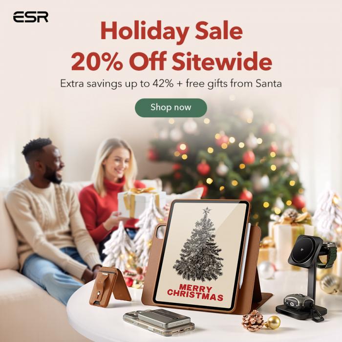 ESR Christmas Sale 20% OFF: MagSafe iPhone Accessories